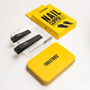 🔥3/$30 NIB Tooletries Nail Clippers Set Stainless Steel Retail Price $14.99